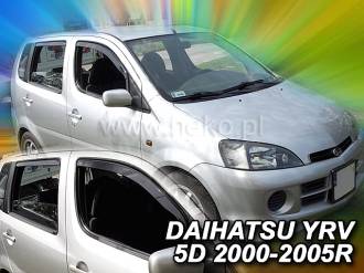 ΑΝΕΜΟΘΡΑΥΣΤΕΣ ΓΙΑ DAIHATSU YRV 5D 2000-2005R ΣΕΤ ΑΥΤΟΚΙΝΗΤΟΥ ΑΠΟ ΕΥΚΑΜΠΤΟ ΦΙΜΕ ΠΛΑΣΤΙΚΟ HEKO - 4 ΤΕΜ.