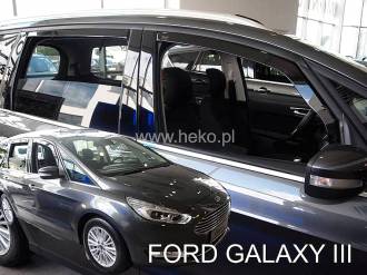 ΑΝΕΜΟΘΡΑΥΣΤΕΣ ΓΙΑ FORD GALAXY 5D 2015+ ΣΕΤ ΑΥΤΟΚΙΝΗΤΟΥ ΑΠΟ ΕΥΚΑΜΠΤΟ ΦΙΜΕ ΠΛΑΣΤΙΚΟ HEKO - 4 ΤΕΜ.