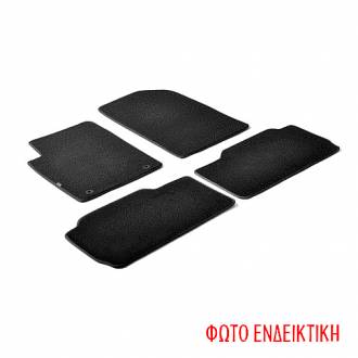 ΜΑΡΚΕ ΠΑΤΑΚΙΑ EXECUTIVE ΜΟΚΕΤΑ ΓΙΑ VOLVO XC60 11/2008-2017 ΣΕ ΜΑΥΡΟ ΧΡΩΜΑ ME ΚΟΥΜΠΩΜΑΤΑ LAMPA - 4 ΤΕΜ.