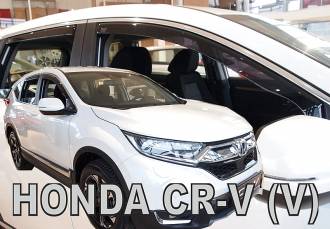 ΑΝΕΜΟΘΡΑΥΣΤΕΣ ΓΙΑ HONDA CR-V 5D 2018+  ΣΕΤ ΑΥΤΟΚΙΝΗΤΟΥ ΑΠΟ ΕΥΚΑΜΠΤΟ ΦΙΜΕ ΠΛΑΣΤΙΚΟ HEKO - 4 ΤΕΜ.