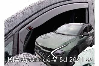 ΑΝΕΜΟΘΡΑΥΣΤΕΣ ΓΙΑ KIA SPORTAGE 5D 2021+  ΖΕΥΓΑΡΙ ΑΠΟ ΕΥΚΑΜΠΤΟ ΦΙΜΕ ΠΛΑΣΤΙΚΟ HEKO - 2 ΤΕΜ.