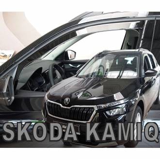 ΑΝΕΜΟΘΡΑΥΣΤΕΣ ΓΙΑ SKODA KAMIQ 5D 2019+ ΖΕΥΓΑΡΙ ΑΠΟ ΕΥΚΑΜΠΤΟ ΦΙΜΕ ΠΛΑΣΤΙΚΟ HEKO - 2 ΤΕΜ.