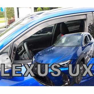 ΑΝΕΜΟΘΡΑΥΣΤΕΣ ΓΙΑ LEXUS UX 5D 2019+ ΖΕΥΓΑΡΙ ΑΠΟ ΕΥΚΑΜΠΤΟ ΦΙΜΕ ΠΛΑΣΤΙΚΟ HEKO - 2 ΤΕΜ.