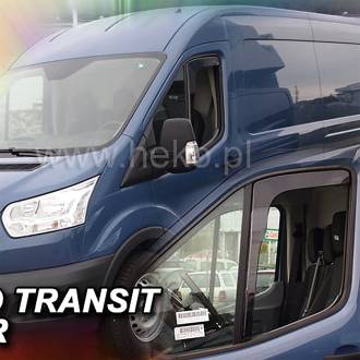 ΑΝΕΜΟΘΡΑΥΣΤΕΣ ΓΙΑ FORD TRANSIT 8 2013+ ΖΕΥΓΑΡΙ ΑΠΟ ΕΥΚΑΜΠΤΟ ΦΙΜΕ ΠΛΑΣΤΙΚΟ HEKO - 2 ΤΕΜ.