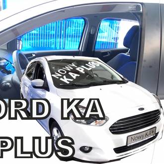 ΑΝΕΜΟΘΡΑΥΣΤΕΣ ΓΙΑ FORD KA PLUS 3 5D 2014+ ΖΕΥΓΑΡΙ ΑΠΟ ΕΥΚΑΜΠΤΟ ΦΙΜΕ ΠΛΑΣΤΙΚΟ HEKO - 2 ΤΕΜ.