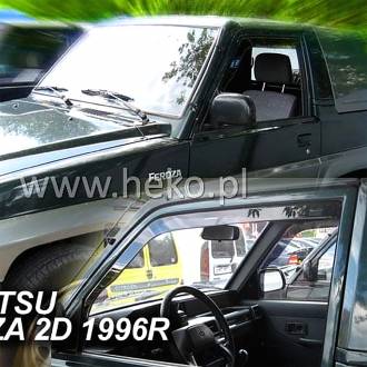 ΑΝΕΜΟΘΡΑΥΣΤΕΣ ΓΙΑ DAIHATSU FEROZA 2D 1989-1998 ΖΕΥΓΑΡΙ ΑΠΟ ΕΥΚΑΜΠΤΟ ΦΙΜΕ ΠΛΑΣΤΙΚΟ HEKO - 2 ΤΕΜ.