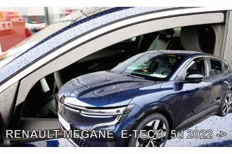 ΑΝΕΜΟΘΡΑΥΣΤΕΣ ΓΙΑ RENAULT MEGANE E-TECH 5D 2022+ ΣΕΤ ΑΥΤΟΚΙΝΗΤΟΥ ΑΠΟ ΕΥΚΑΜΠΤΟ ΦΙΜΕ ΠΛΑΣΤΙΚΟ HEKO - 4 ΤΕΜ.