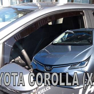 ΑΝΕΜΟΘΡΑΥΣΤΕΣ ΓΙΑ TOYOTA COROLLA XII 4D/5D 2018+ ΖΕΥΓΑΡΙ ΑΠΟ ΕΥΚΑΜΠΤΟ ΦΙΜΕ ΠΛΑΣΤΙΚΟ HEKO - 2 ΤΕΜ.