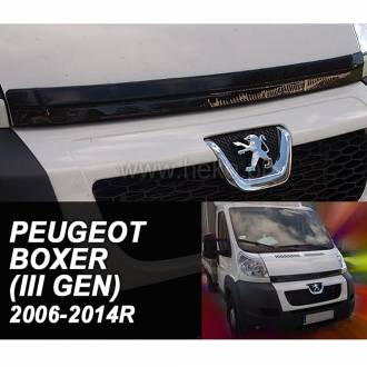 ΑΝΕΜΟΘΡΑΥΣΤΗΣ ΚΑΠΩ ΑΥΤΟΚΙΝΗΤΟΥ ΓΙΑ FIAT DUCATO III / CITROEN JUMPER II / PEUGEOT BOXER II 2006-2014 ΑΠΟ ΕΥΚΑΜΠΤΟ ΦΙΜΕ ΠΛΑΣΤΙΚΟ HEKO - 1 ΤΕΜ.