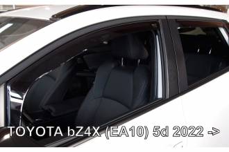 ΑΝΕΜΟΘΡΑΥΣΤΕΣ ΓΙΑ TOYOTA BZ4X (EA10) 5D 2022+ ΣΕΤ ΑΥΤΟΚΙΝΗΤΟΥ ΑΠΟ ΕΥΚΑΜΠΤΟ ΦΙΜΕ ΠΛΑΣΤΙΚΟ HEKO - 4 ΤΕΜ.