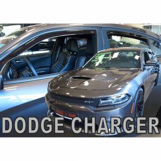 ΑΝΕΜΟΘΡΑΥΣΤΕΣ ΓΙΑ DODGE CHARGER 5D 2011+ ΣΕΤ ΑΥΤΟΚΙΝΗΤΟΥ ΑΠΟ ΕΥΚΑΜΠΤΟ ΦΙΜΕ ΠΛΑΣΤΙΚΟ HEKO - 4 ΤΕΜ.