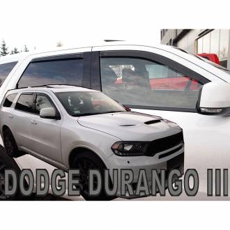 ΑΝΕΜΟΘΡΑΥΣΤΕΣ ΓΙΑ DODGE DURANGO 5D 2011+ ΣΕΤ ΑΥΤΟΚΙΝΗΤΟΥ ΑΠΟ ΕΥΚΑΜΠΤΟ ΦΙΜΕ ΠΛΑΣΤΙΚΟ HEKO - 4 ΤΕΜ.