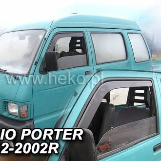 ΑΝΕΜΟΘΡΑΥΣΤΕΣ ΓΙΑ PIAGGIO PORTER 1992-2002 ΖΕΥΓΑΡΙ ΑΠΟ ΕΥΚΑΜΠΤΟ ΦΙΜΕ ΠΛΑΣΤΙΚΟ HEKO - 2 ΤΕΜ.