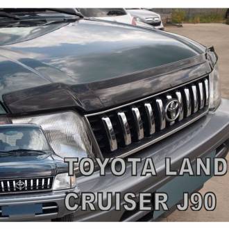 ΑΝΕΜΟΘΡΑΥΣΤΗΣ ΚΑΠΩ ΑΥΤΟΚΙΝΗΤΟΥ ΓΙΑ TOYOTA LAND CRUISER J100 1998-2007 ΑΠΟ ΕΥΚΑΜΠΤΟ ΦΙΜΕ ΠΛΑΣΤΙΚΟ HEKO - 1 ΤΕΜ.