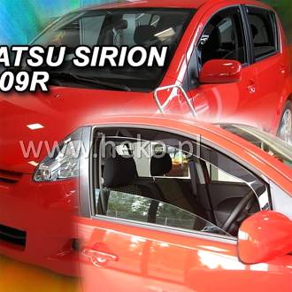 ΑΝΕΜΟΘΡΑΥΣΤΕΣ ΓΙΑ DAIHATSU SIRION 5D 2005-2010 ΖΕΥΓΑΡΙ ΑΠΟ ΕΥΚΑΜΠΤΟ ΦΙΜΕ ΠΛΑΣΤΙΚΟ HEKO - 2 ΤΕΜ.