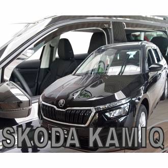 ΑΝΕΜΟΘΡΑΥΣΤΕΣ ΓΙΑ SKODA KAMIQ 5D 2019+ ΣΕΤ ΑΥΤΟΚΙΝΗΤΟΥ ΑΠΟ ΕΥΚΑΜΠΤΟ ΦΙΜΕ ΠΛΑΣΤΙΚΟ HEKO - 4 ΤΕΜ.