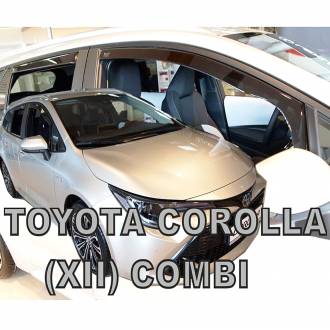 ΑΝΕΜΟΘΡΑΥΣΤΕΣ ΓΙΑ TOYOTA COROLLA XII 5D WAGON 2018+ ΣΕΤ ΑΥΤΟΚΙΝΗΤΟΥ ΑΠΟ ΕΥΚΑΜΠΤΟ ΦΙΜΕ ΠΛΑΣΤΙΚΟ HEKO - 4 ΤΕΜ.