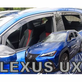 ΑΝΕΜΟΘΡΑΥΣΤΕΣ ΓΙΑ LEXUS UX 5D 2019+ ΣΕΤ ΑΥΤΟΚΙΝΗΤΟΥ ΑΠΟ ΕΥΚΑΜΠΤΟ ΦΙΜΕ ΠΛΑΣΤΙΚΟ HEKO - 4 ΤΕΜ.