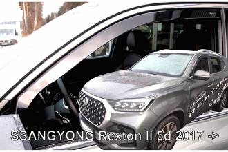 ΑΝΕΜΟΘΡΑΥΣΤΕΣ ΓΙΑ SSANGYONG REXTON 5D 2017+ ΖΕΥΓΑΡΙ ΑΠΟ ΕΥΚΑΜΠΤΟ ΦΙΜΕ ΠΛΑΣΤΙΚΟ HEKO - 2 ΤΕΜ.