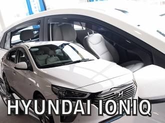 ΑΝΕΜΟΘΡΑΥΣΤΕΣ ΓΙΑ HYUNDAI IONIQ 5D 2016+  ΣΕΤ ΑΥΤΟΚΙΝΗΤΟΥ ΑΠΟ ΕΥΚΑΜΠΤΟ ΦΙΜΕ ΠΛΑΣΤΙΚΟ HEKO - 4 ΤΕΜ.