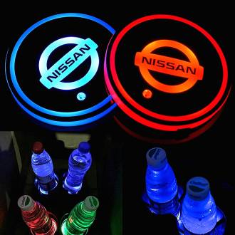 Φωτάκι Led Ποτηροθήκης Nissan με 7 χρώματα