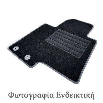 ΜΑΡΚΕ ΠΑΤΑΚΙΑ ΜΟΚΕΤΑ ΓΙΑ MERCEDES CITAN W415 2ΘΕΣΙΟ 2012-2021 / RENAULT KANGOO 2ΘΕΣΙΟ 2012-2021 ΣΕ ΜΑΥΡΟ ΧΡΩΜΑ ΜΕ ΚΟΥΜΠΩΜΑΤΑ CIK - 2 ΤΕΜ.