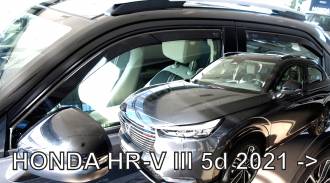 ΑΝΕΜΟΘΡΑΥΣΤΕΣ ΓΙΑ HONDA HR-V 5D 2021+ ΣΕΤ ΑΥΤΟΚΙΝΗΤΟΥ ΑΠΟ ΕΥΚΑΜΠΤΟ ΦΙΜΕ ΠΛΑΣΤΙΚΟ HEKO - 4 ΤΕΜ.