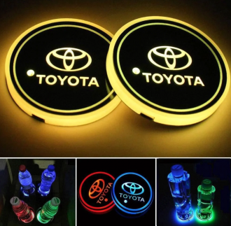 Φωτάκι Led Ποτηροθήκης Toyota με 7 χρώματα