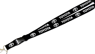 Μπρελόκ Ιμάντας Λαιμού με Λογότυπο Toyota 48cm
