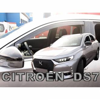 ΑΝΕΜΟΘΡΑΥΣΤΕΣ ΓΙΑ CITROEN DS7 CROSSBACK 5D 2018-2021 ΖΕΥΓΑΡΙ ΑΠΟ ΕΥΚΑΜΠΤΟ ΦΙΜΕ ΠΛΑΣΤΙΚΟ HEKO - 2 ΤΕΜ.