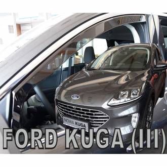 ΑΝΕΜΟΘΡΑΥΣΤΕΣ ΓΙΑ FORD KUGA 5D 2019+ ΖΕΥΓΑΡΙ ΑΠΟ ΕΥΚΑΜΠΤΟ ΦΙΜΕ ΠΛΑΣΤΙΚΟ HEKO - 2 ΤΕΜ.