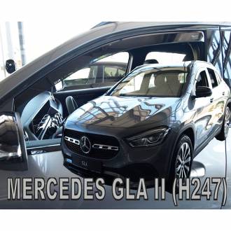 ΑΝΕΜΟΘΡΑΥΣΤΕΣ ΓΙΑ MERCEDES GLA H247 5D 2020+ ΖΕΥΓΑΡΙ ΑΠΟ ΕΥΚΑΜΠΤΟ ΦΙΜΕ ΠΛΑΣΤΙΚΟ HEKO - 2 ΤΕΜ.