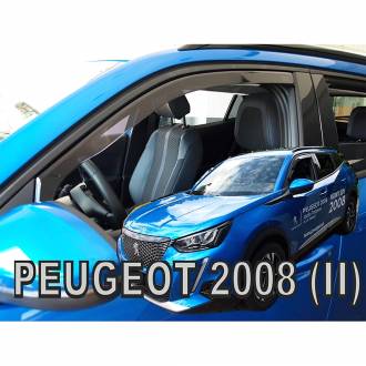 ΑΝΕΜΟΘΡΑΥΣΤΕΣ ΓΙΑ PEUGEOT 2008 5D 2019+ / 2008E 5D 2019+ - ΖΕΥΓΑΡΙ ΑΥΤΟΚΙΝΗΤΟΥ ΑΠΟ ΕΥΚΑΜΠΤΟ ΦΙΜΕ ΠΛΑΣΤΙΚΟ HEKO - 2 ΤΕΜ.