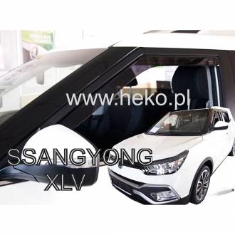 ΑΝΕΜΟΘΡΑΥΣΤΕΣ ΓΙΑ SSANGYONG TIVOLI / XLV 5D 2015+ ΖΕΥΓΑΡΙ ΑΠΟ ΕΥΚΑΜΠΤΟ ΦΙΜΕ ΠΛΑΣΤΙΚΟ HEKO - 2 ΤΕΜ.