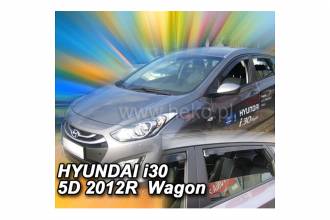 ΑΝΕΜΟΘΡΑΥΣΤΕΣ ΓΙΑ HYUNDAI I30 5D STATIONWAGON 02/2012-2017 ΣΕΤ ΑΥΤΟΚΙΝΗΤΟΥ ΑΠΟ ΕΥΚΑΜΠΤΟ ΦΙΜΕ ΠΛΑΣΤΙΚΟ HEKO - 4 ΤΕΜ.