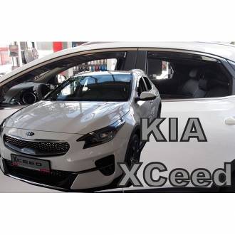 ΑΝΕΜΟΘΡΑΥΣΤΕΣ ΓΙΑ KIA XCEED 5D 2019+ ΣΕΤ ΑΥΤΟΚΙΝΗΤΟΥ ΑΠΟ ΕΥΚΑΜΠΤΟ ΦΙΜΕ ΠΛΑΣΤΙΚΟ HEKO - 4 ΤΕΜ.