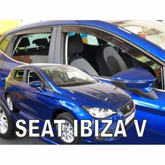 ΑΝΕΜΟΘΡΑΥΣΤΕΣ ΓΙΑ SEAT IBIZA 5D 2017+ ΣΕΤ ΑΥΤΟΚΙΝΗΤΟΥ ΑΠΟ ΕΥΚΑΜΠΤΟ ΦΙΜΕ ΠΛΑΣΤΙΚΟ HEKO - 4 ΤΕΜ.