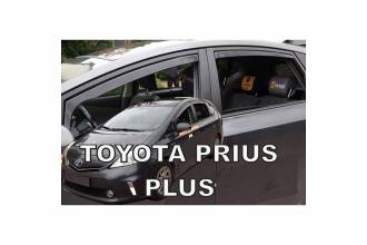 ΑΝΕΜΟΘΡΑΥΣΤΕΣ ΓΙΑ TOYOTA PRIUS PLUS 5D 2011+ ΣΕΤ ΑΥΤΟΚΙΝΗΤΟΥ ΑΠΟ ΕΥΚΑΜΠΤΟ ΦΙΜΕ ΠΛΑΣΤΙΚΟ HEKO - 4 ΤΕΜ.