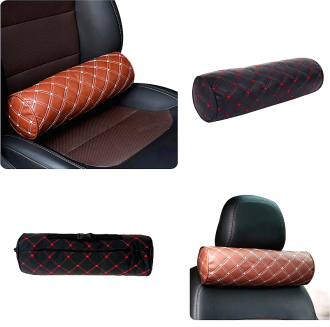 Μαξιλάρι για Προσκέφαλο και Κάθισμα Αυτοκινήτου από PU δέρμα