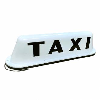 Φωτεινή Λευκή Led Επιγραφή TAXI AC-769